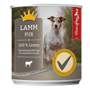 Lamm pur - Hundenassnahrung für empfindliche Hunde - Premium-Qualität aus Deutschland